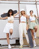 Image von Raeless Crop Top in Buttercreme