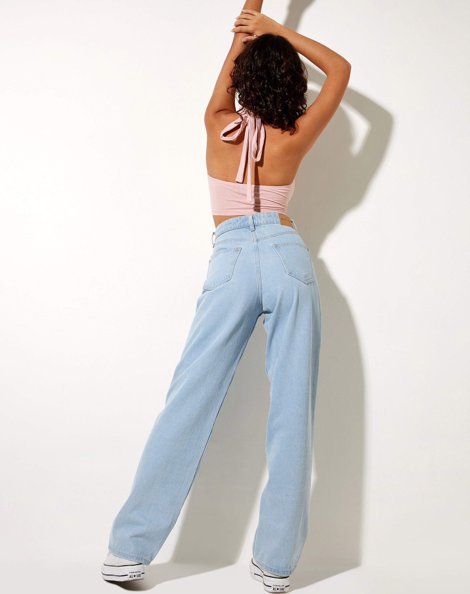 Bild von Raino Crop Top in Pink Lady Motel Beach Club