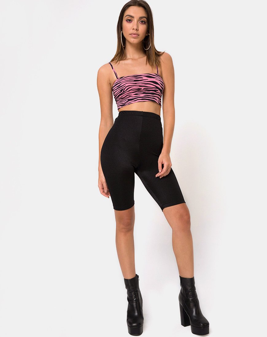 Image of Ramo Bandeau mit Reißverschluss Zebra Pink