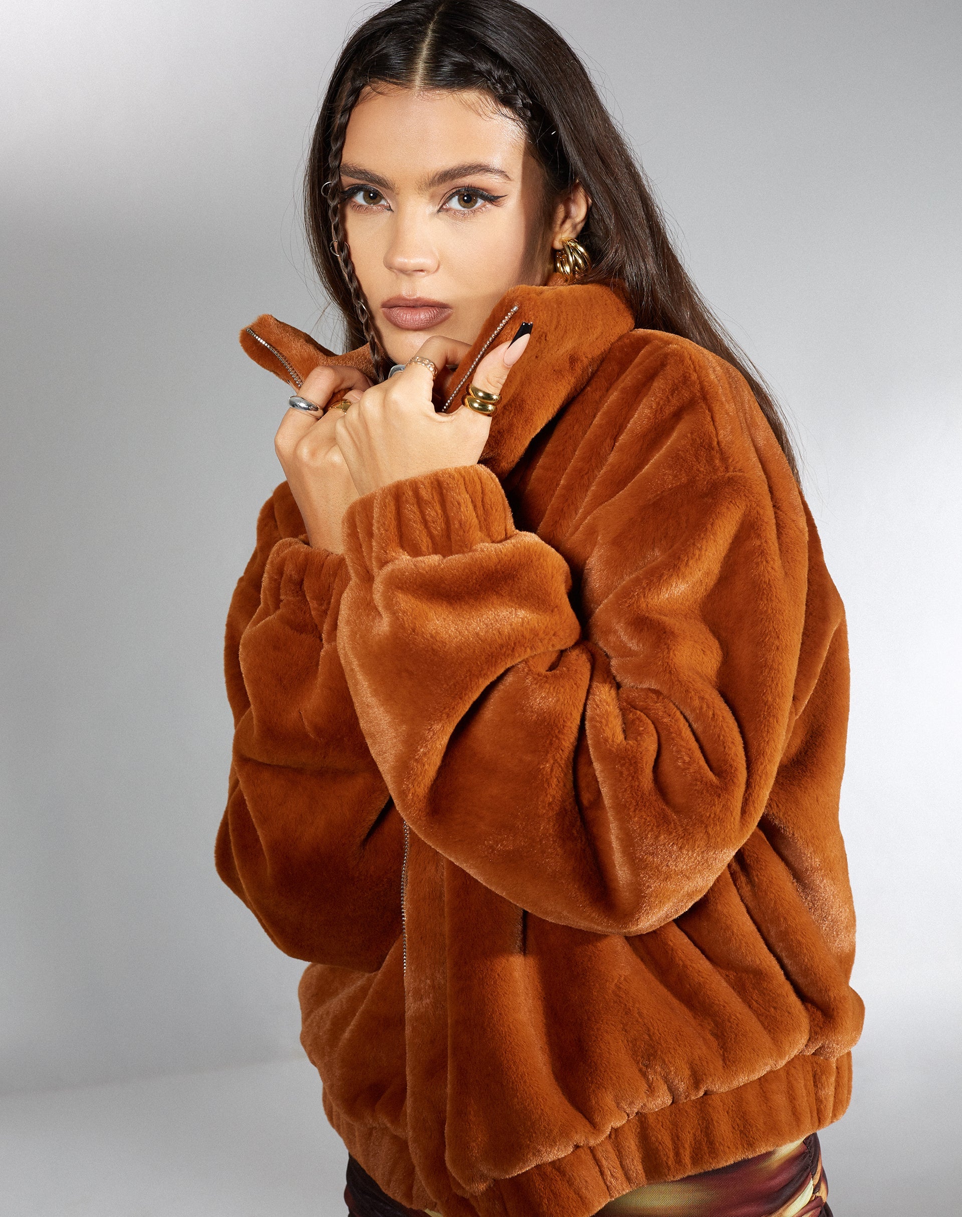 Bild von MOTEL X IRIS Atsa Jacke in Braun