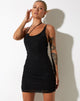 Bild von Ranti Bodycon Kleid aus Mesh Schwarz