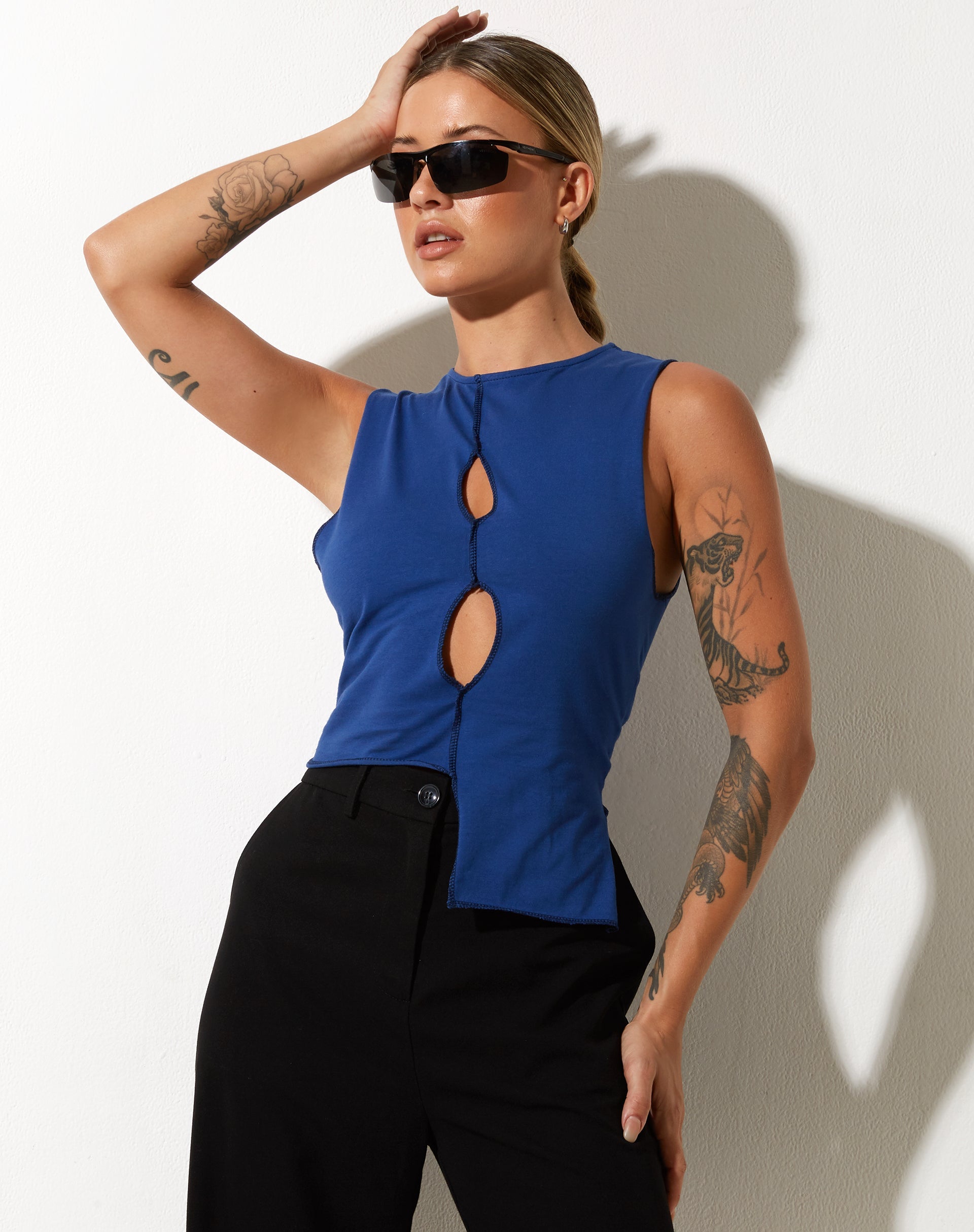 Abbildung von Raujo Top in Lycra Dazzling Blue