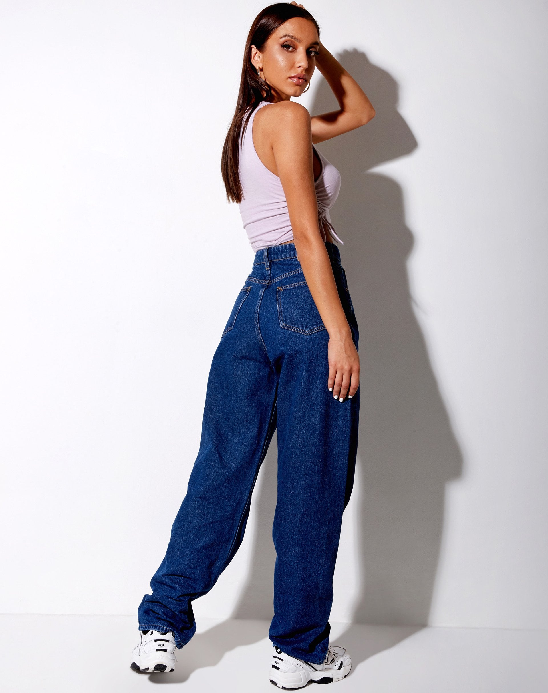 Bild von Raze Crop Top in Violett Cupid Embro