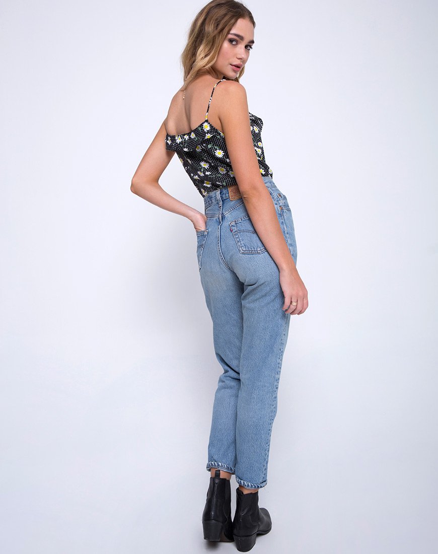 Image of Reany Mieder in Polka Daisy Schwarz