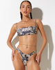 Bild von Reema Bikini Top in Abstract Butterfly Gold