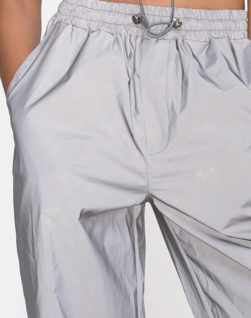 Image of Beval Jogger-Hose in reflektierendem Silber