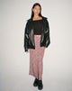 Abbildung des Relow Maxirocks in 90's Floral Burgundy