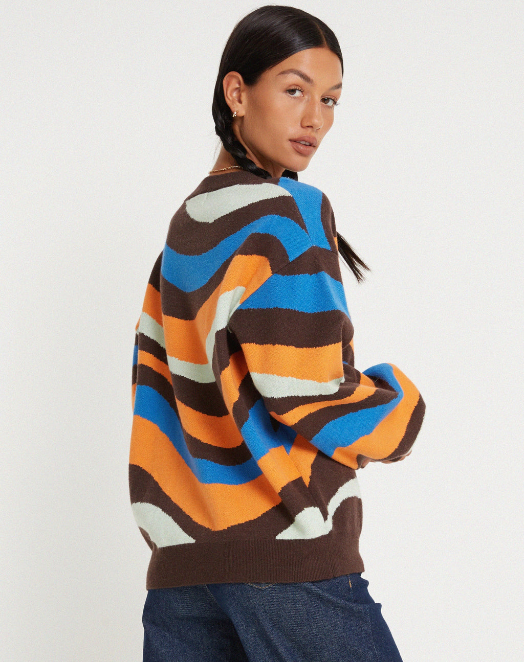 Ammaria Pullover in gewelltem Regenbogen