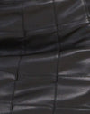 PU Patchwork Schwarz