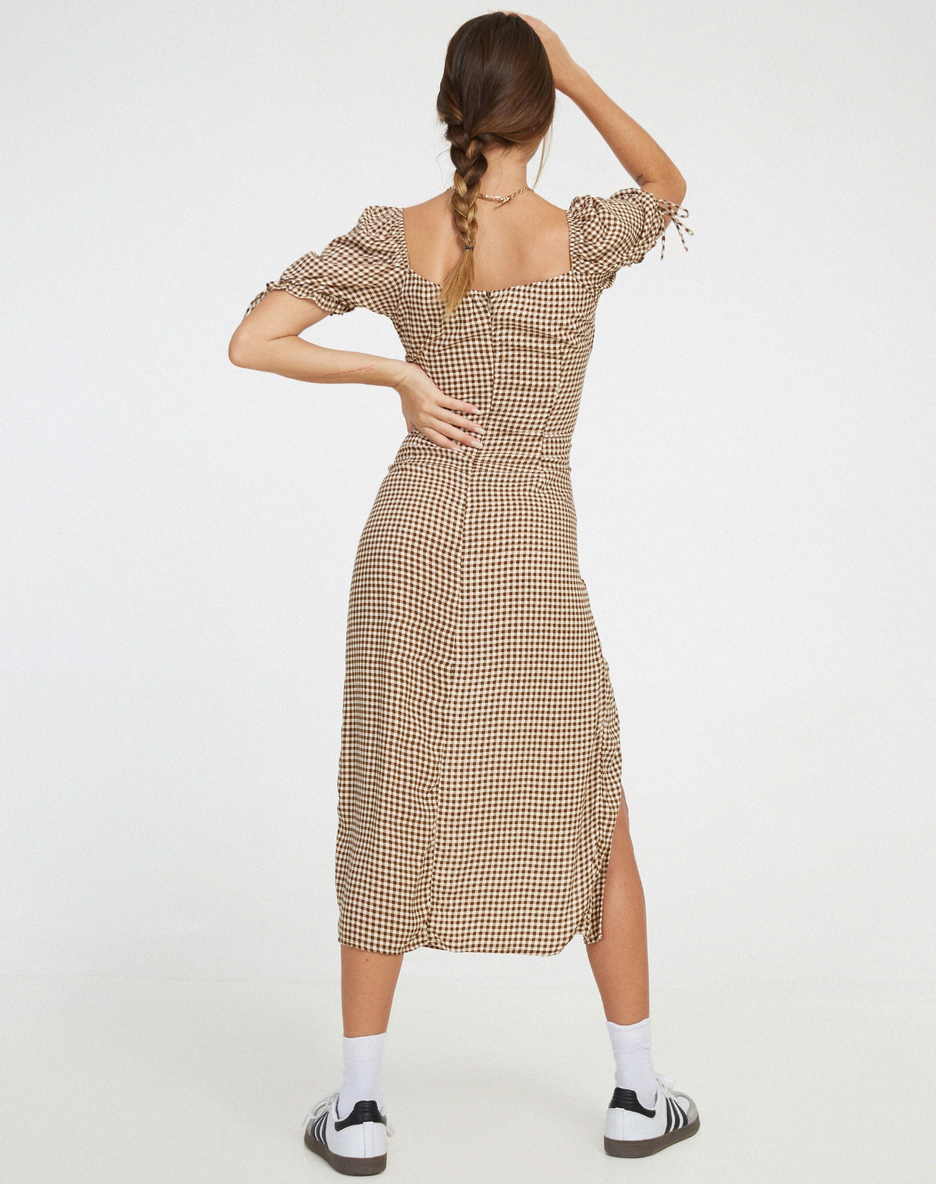 Bild von Cello Midikleid in Mini Gingham