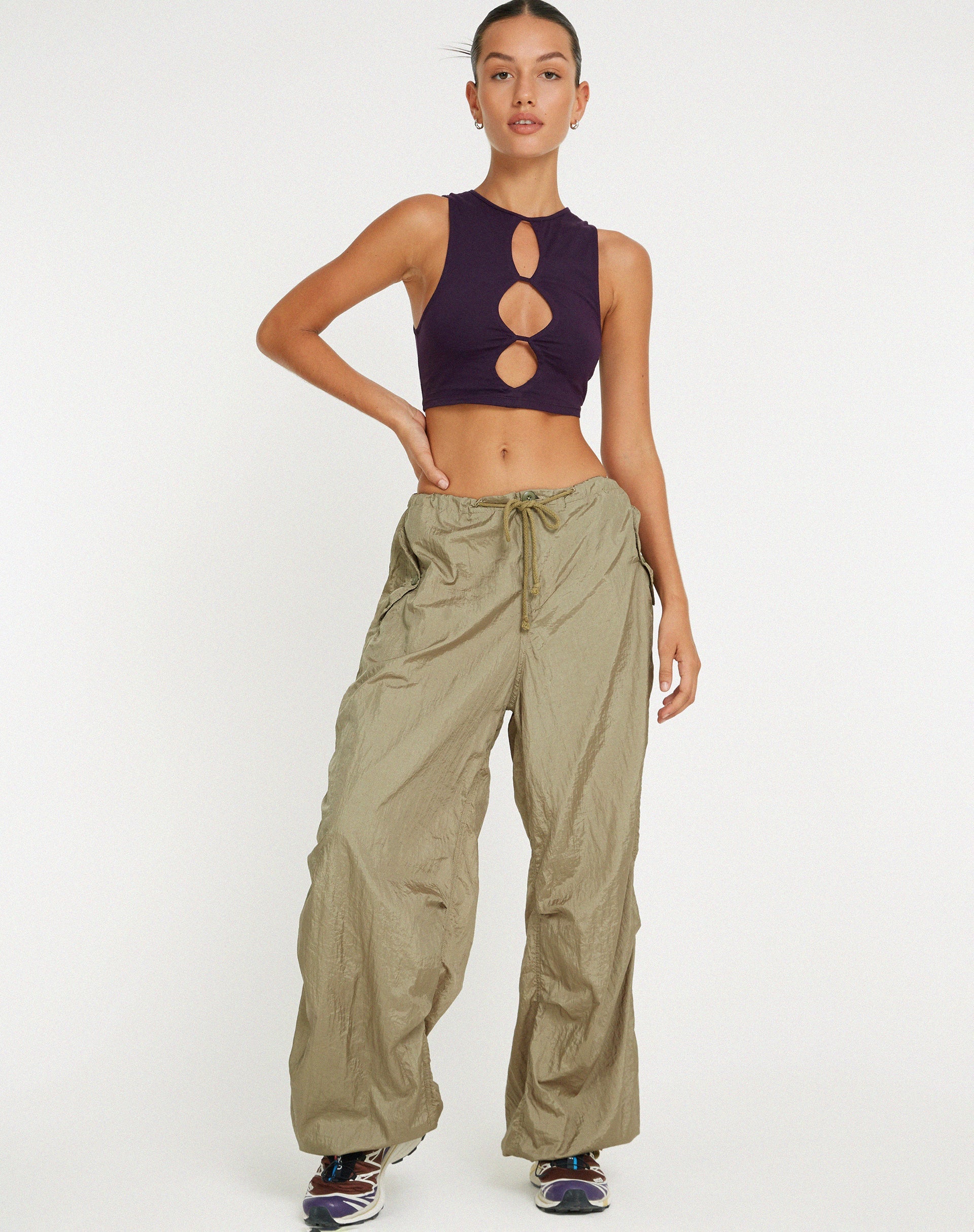 Abbildung von Danica Crop Top in Crown Jewel