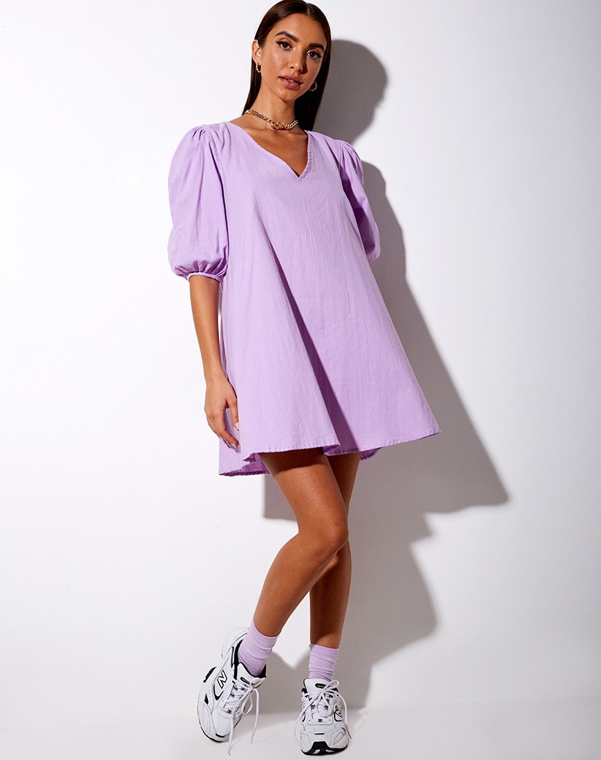 Bild von Elna Babydoll Kleid in Flieder