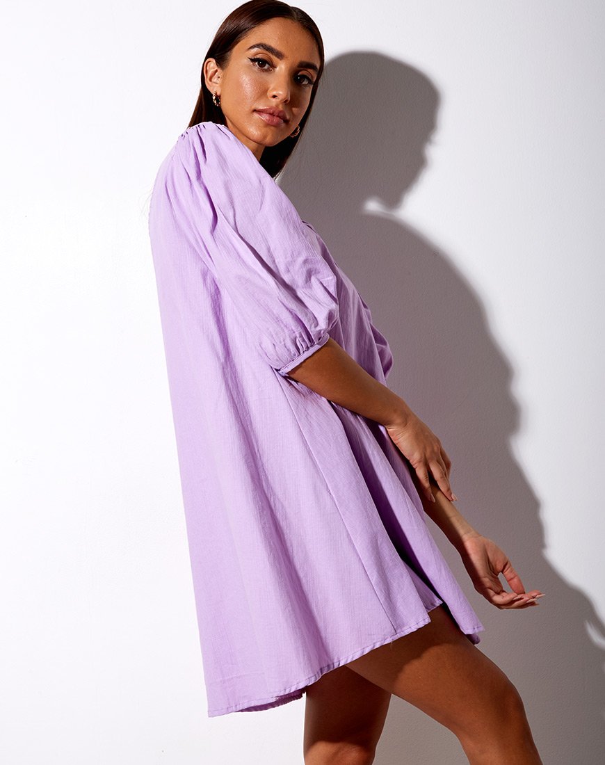 Bild von Elna Babydoll Kleid in Flieder