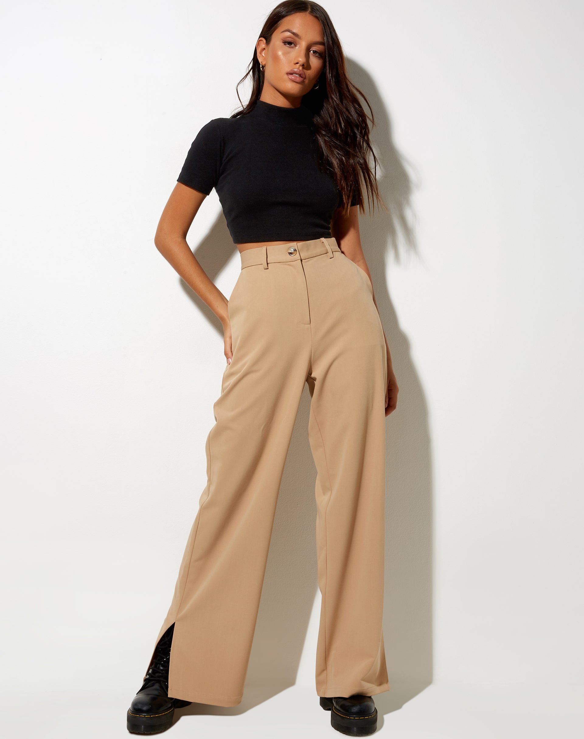 Bild von Gege Hose in Mandel