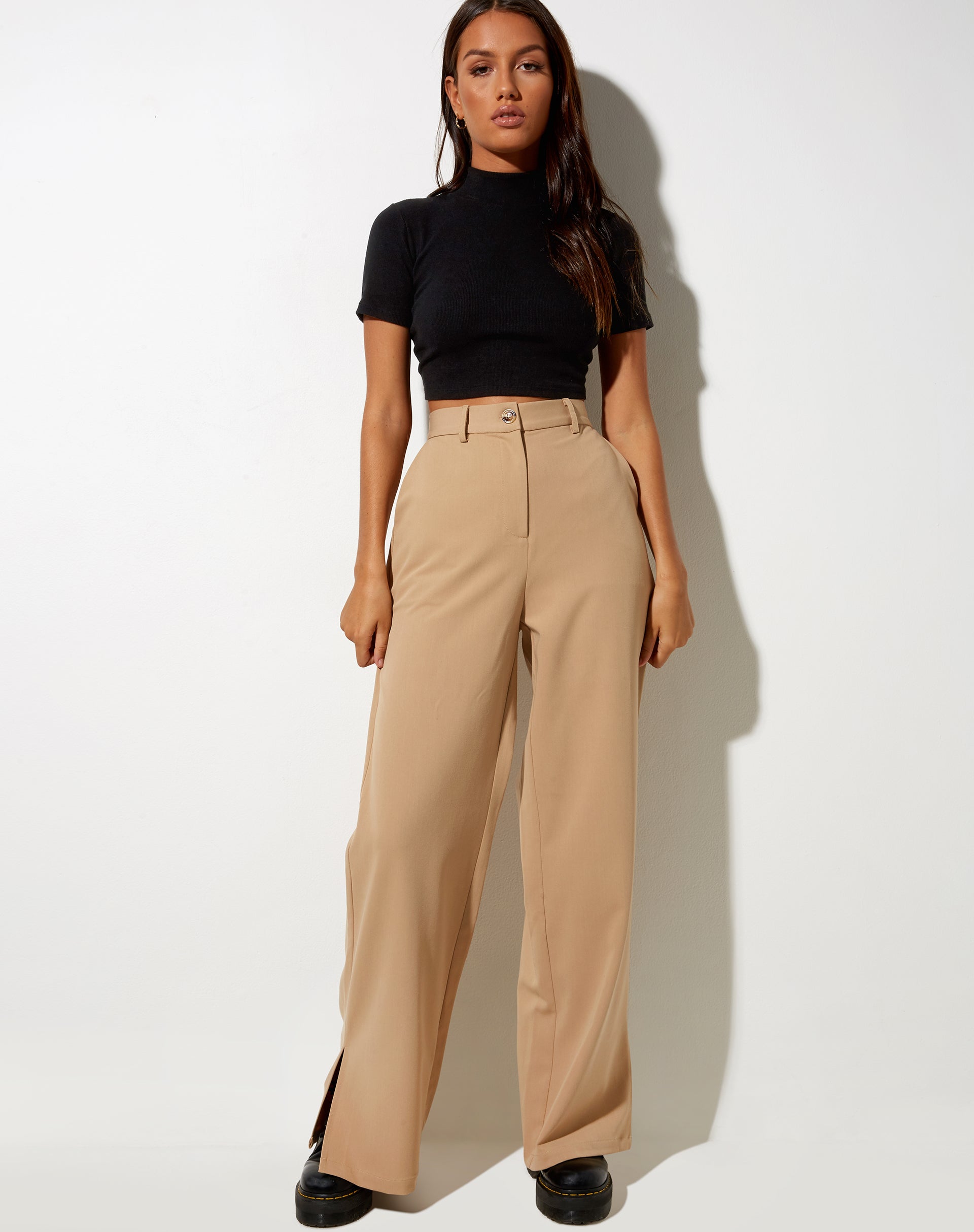 Bild von Gege Hose in Mandel