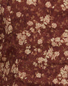 Erdiges florales Braun