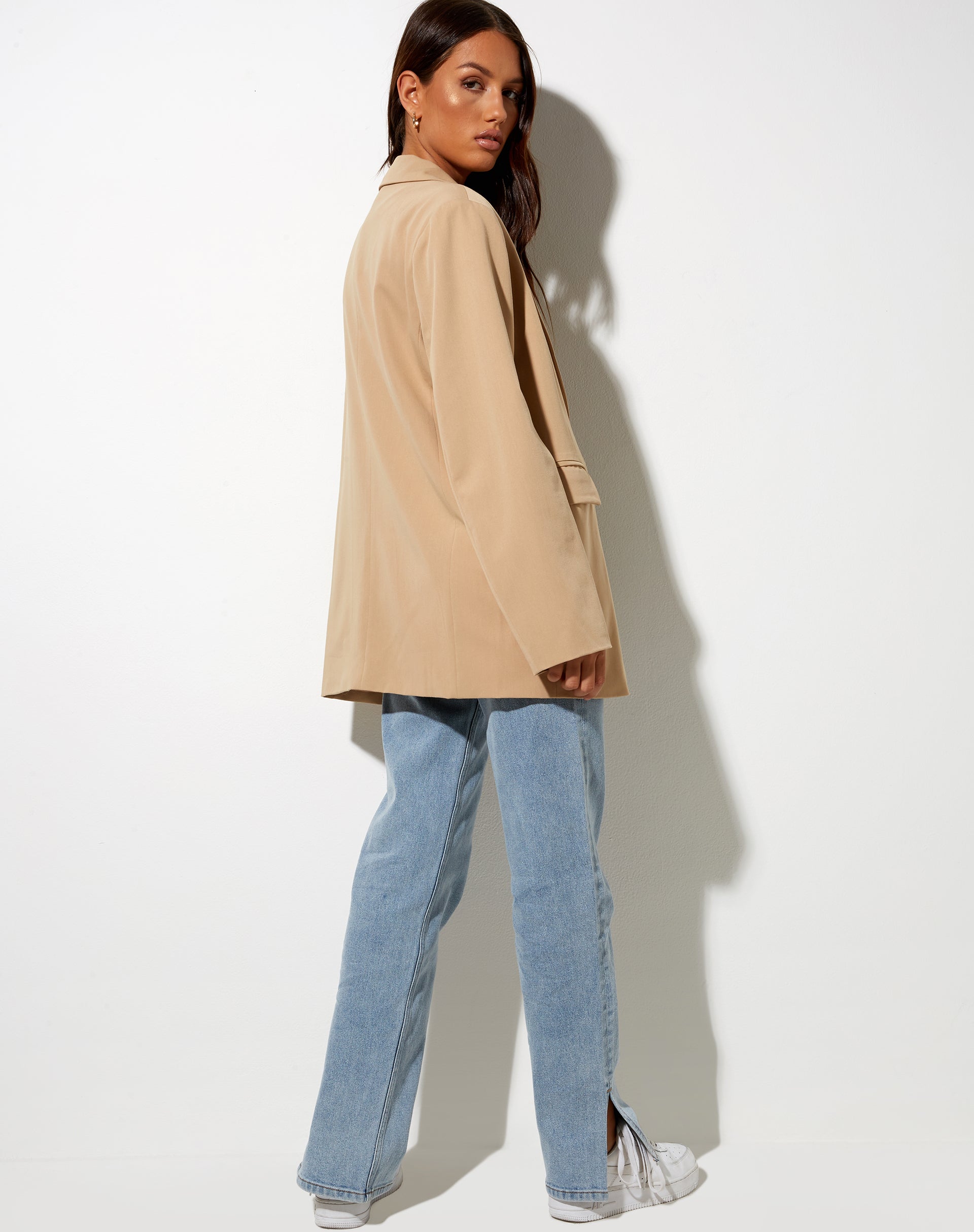 Bild von Maiwa Blazer in Mandel