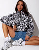 Bild von Nance Top in 90s Zebra