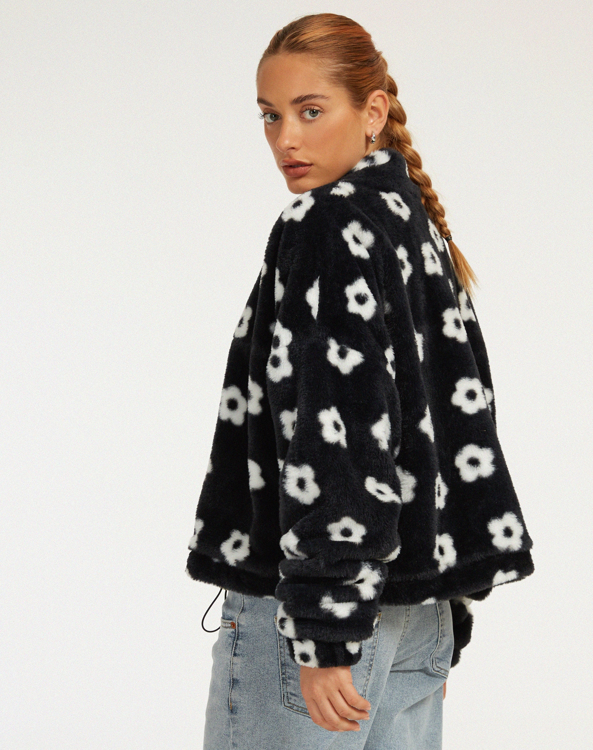 Image of Nero Jacke in Daisy Schwarz und Weiß