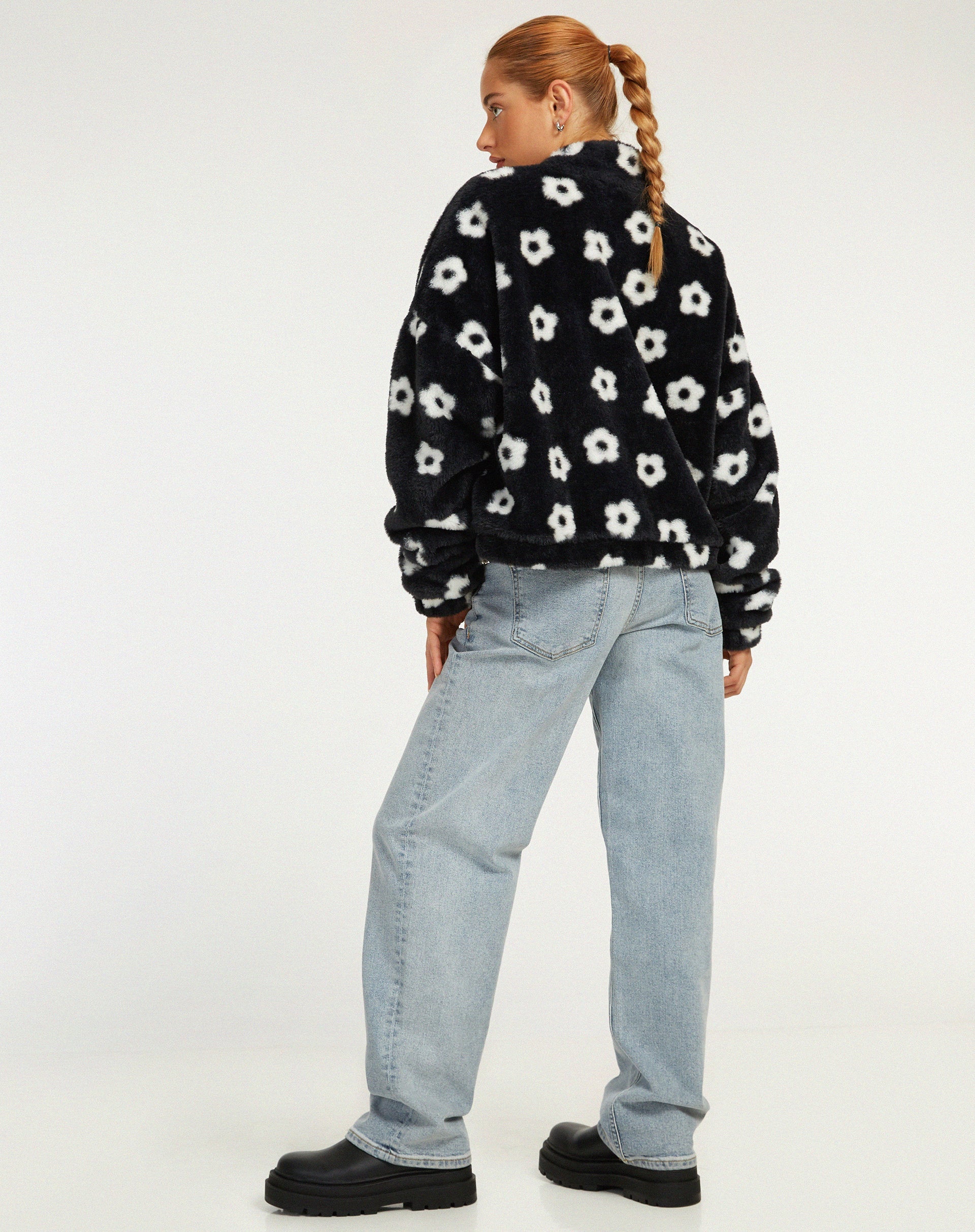 Image of Nero Jacke in Daisy Schwarz und Weiß