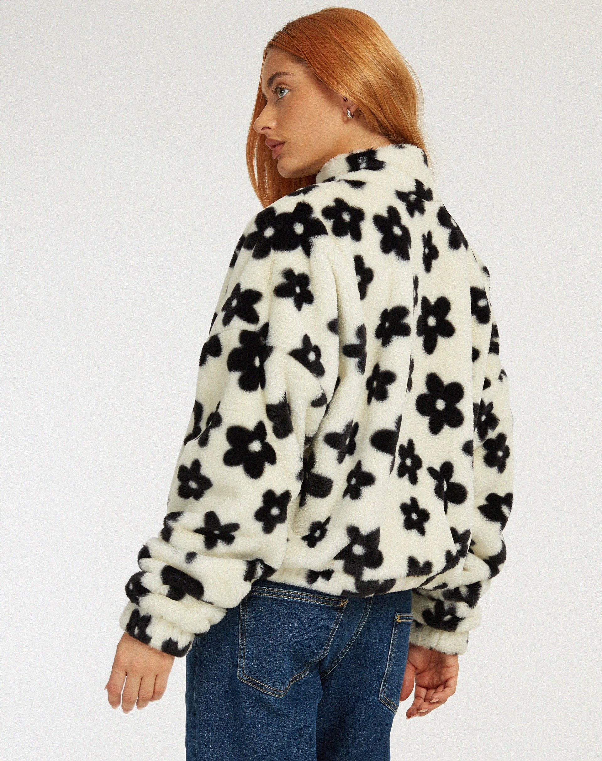 Image of Nero Jacke in Daisy Weiß und Schwarz