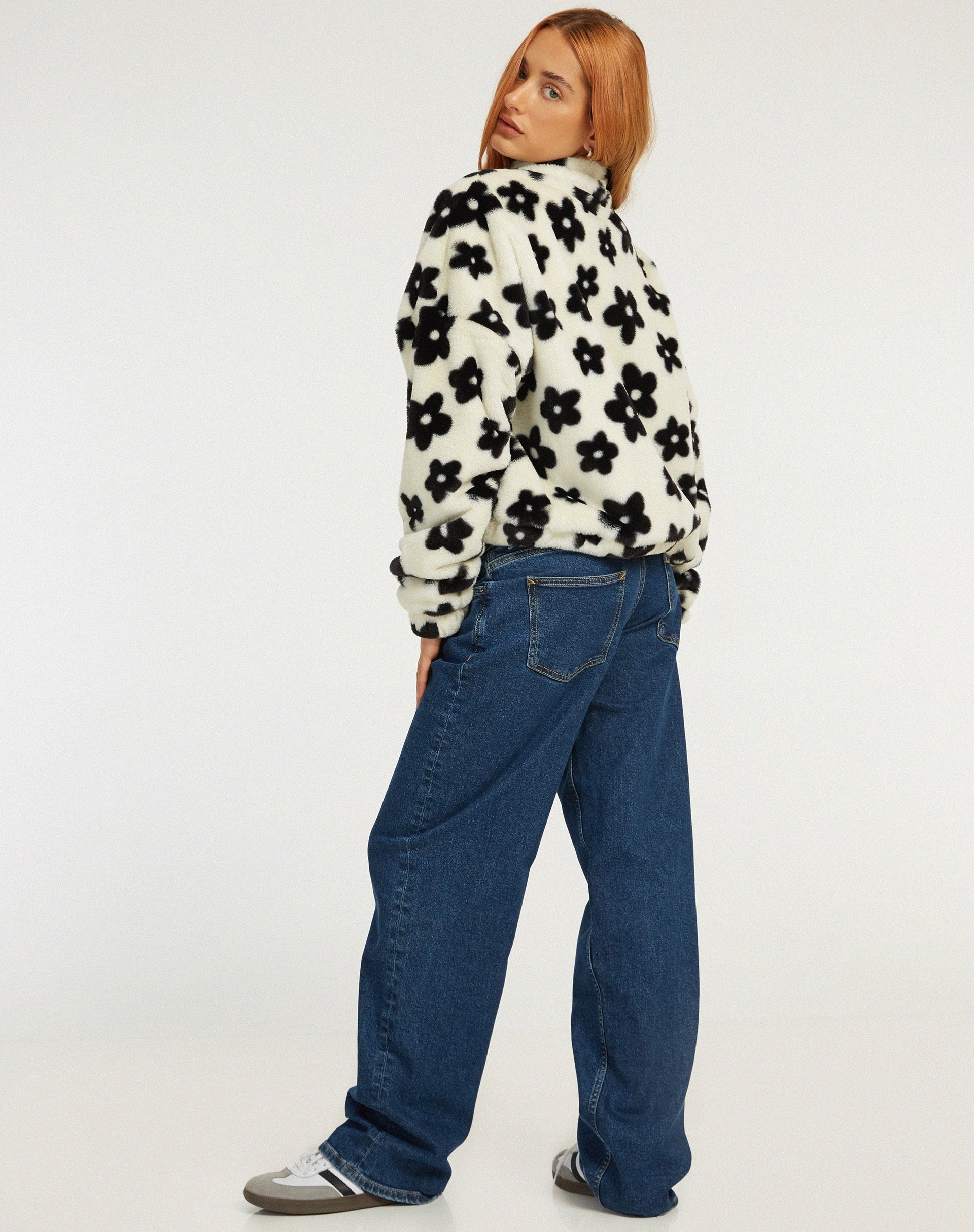 Image of Nero Jacke in Daisy Weiß und Schwarz