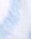 Blaue und weiße Wirbel Krawattenfarbe