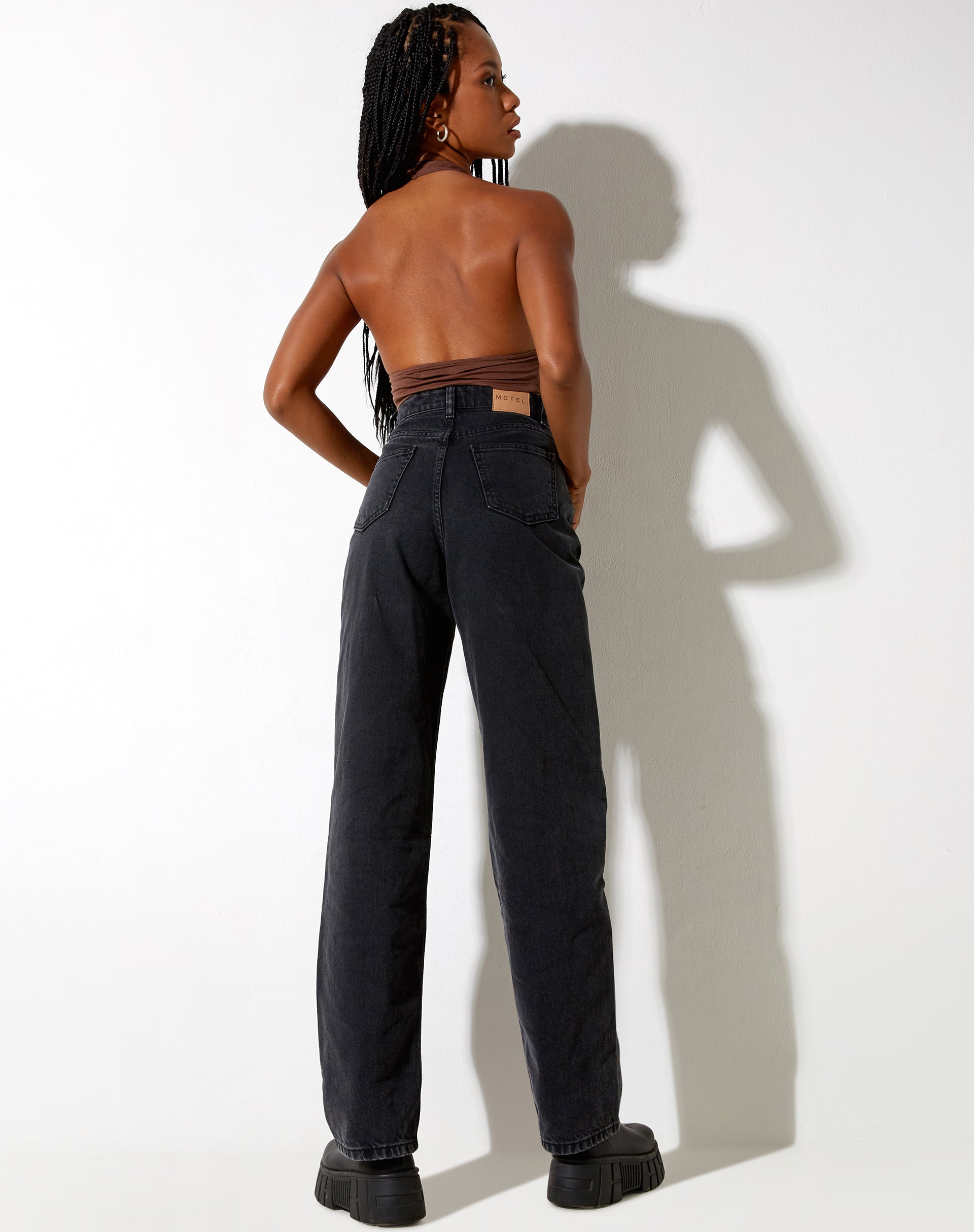 Bild von Silta Crop Top in Deep Mahagony