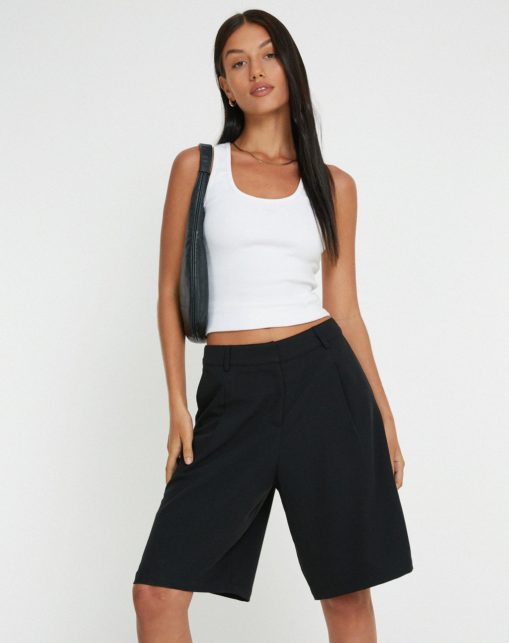 Tabaru Short in Tailoring Schwarz