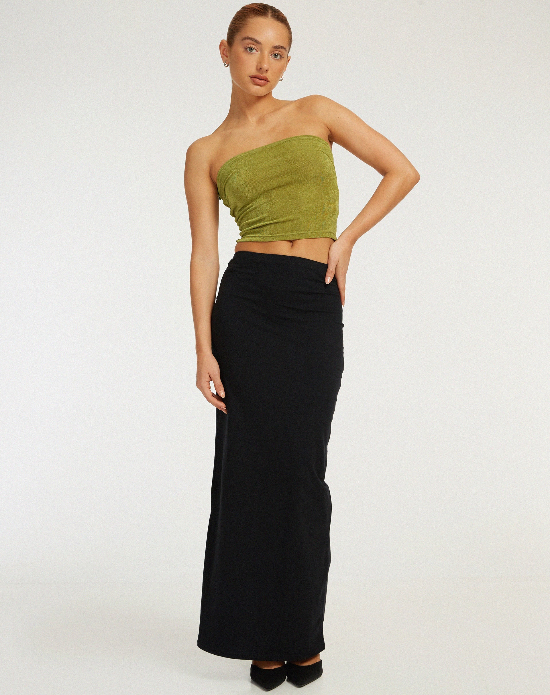 Bild von Tiska Bandeau Top in Limette