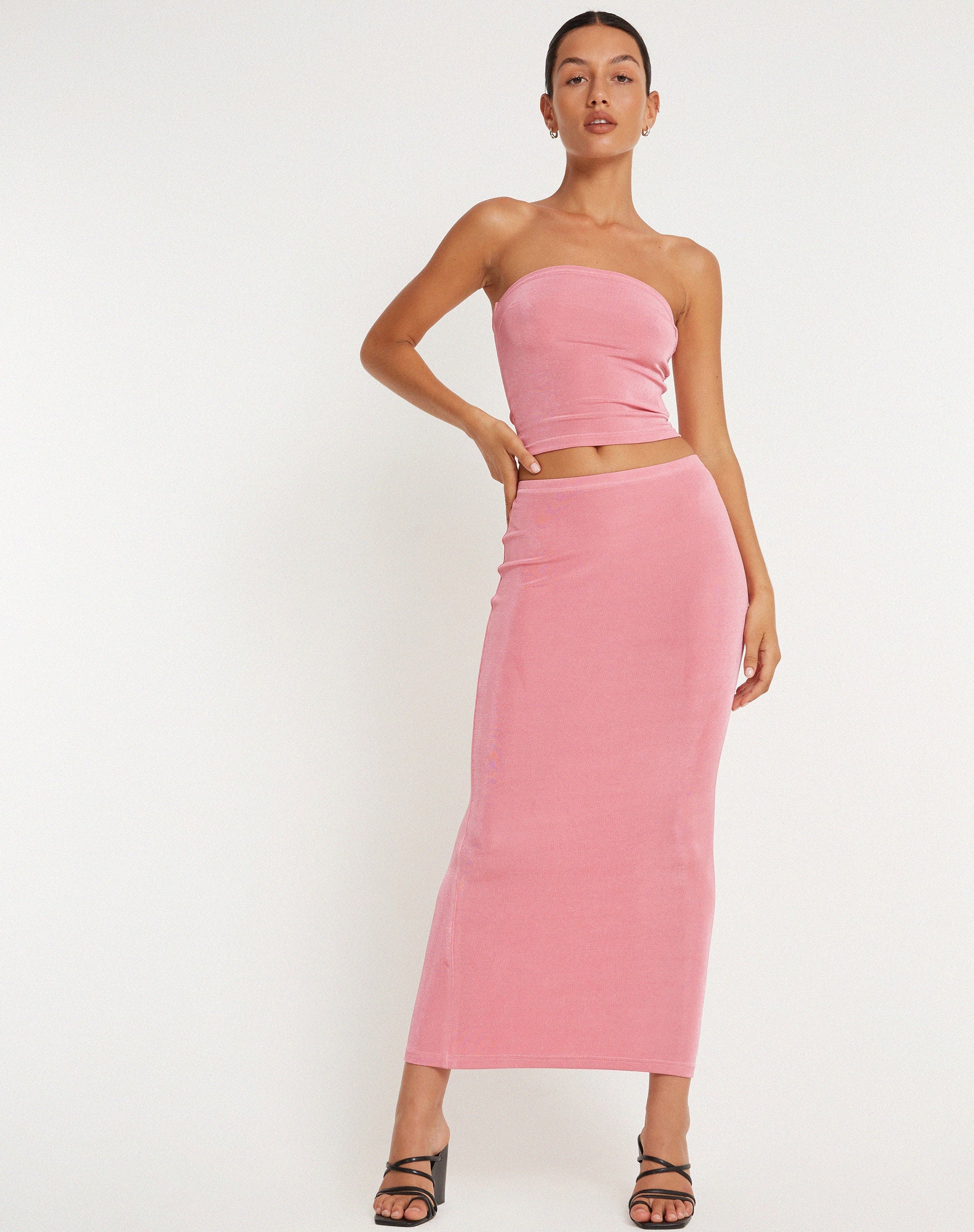 Bild von Tulus Maxirock in Rosa