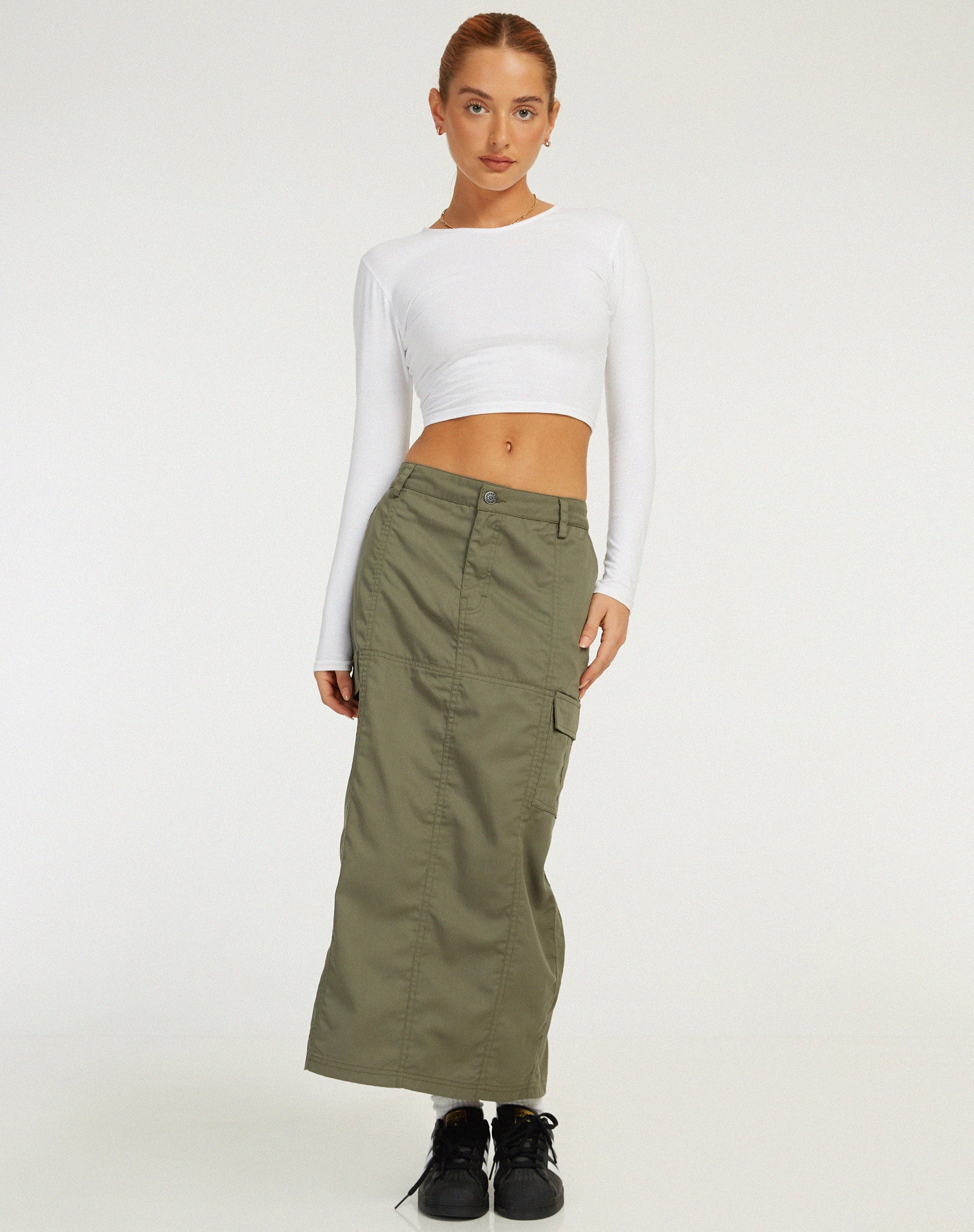 Bild von Widya Cargo Maxirock in Dunkel-Olive