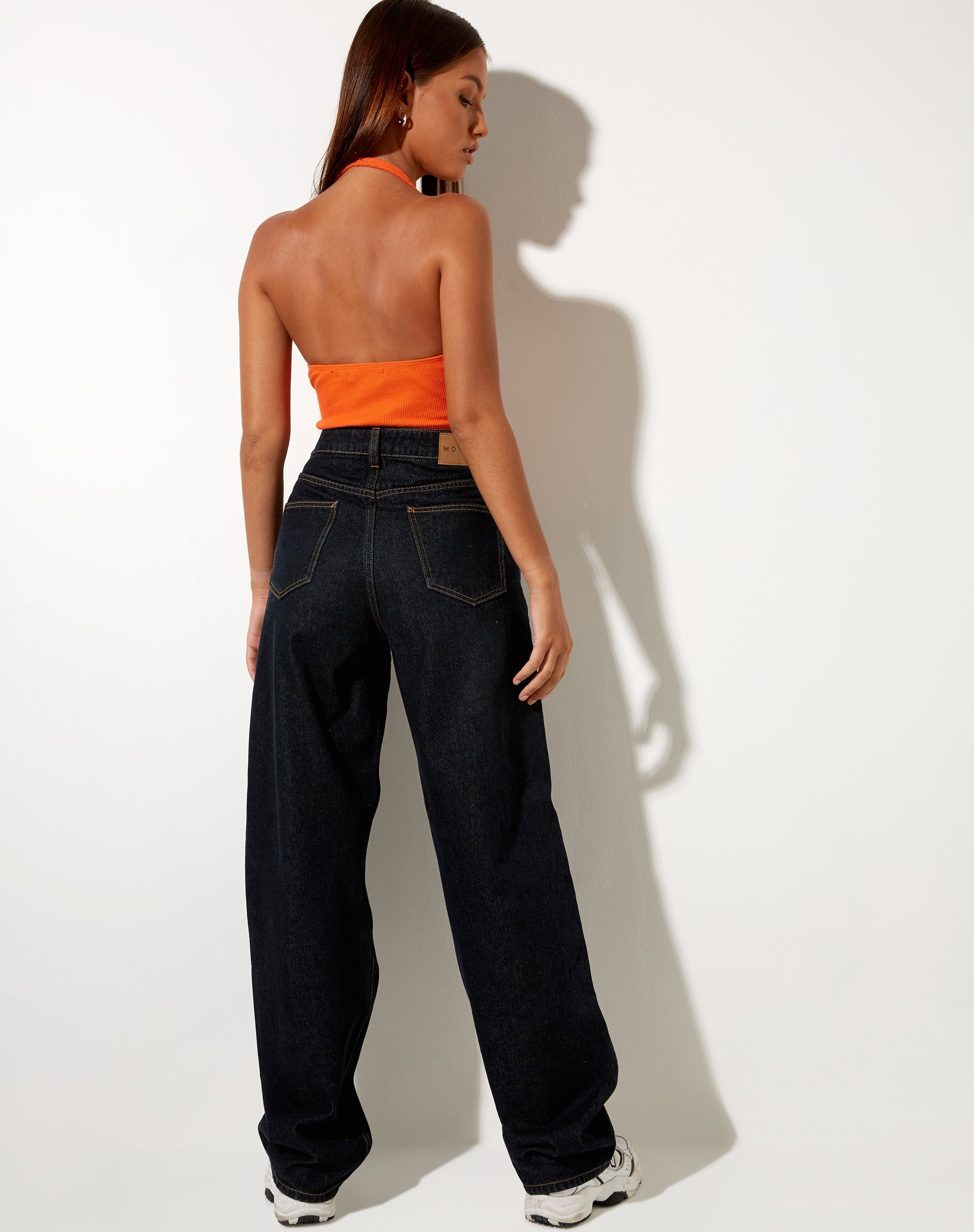Bild von Zagh Crop Top in Rippe Koralle Rose