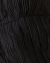 Crinkle Schwarz