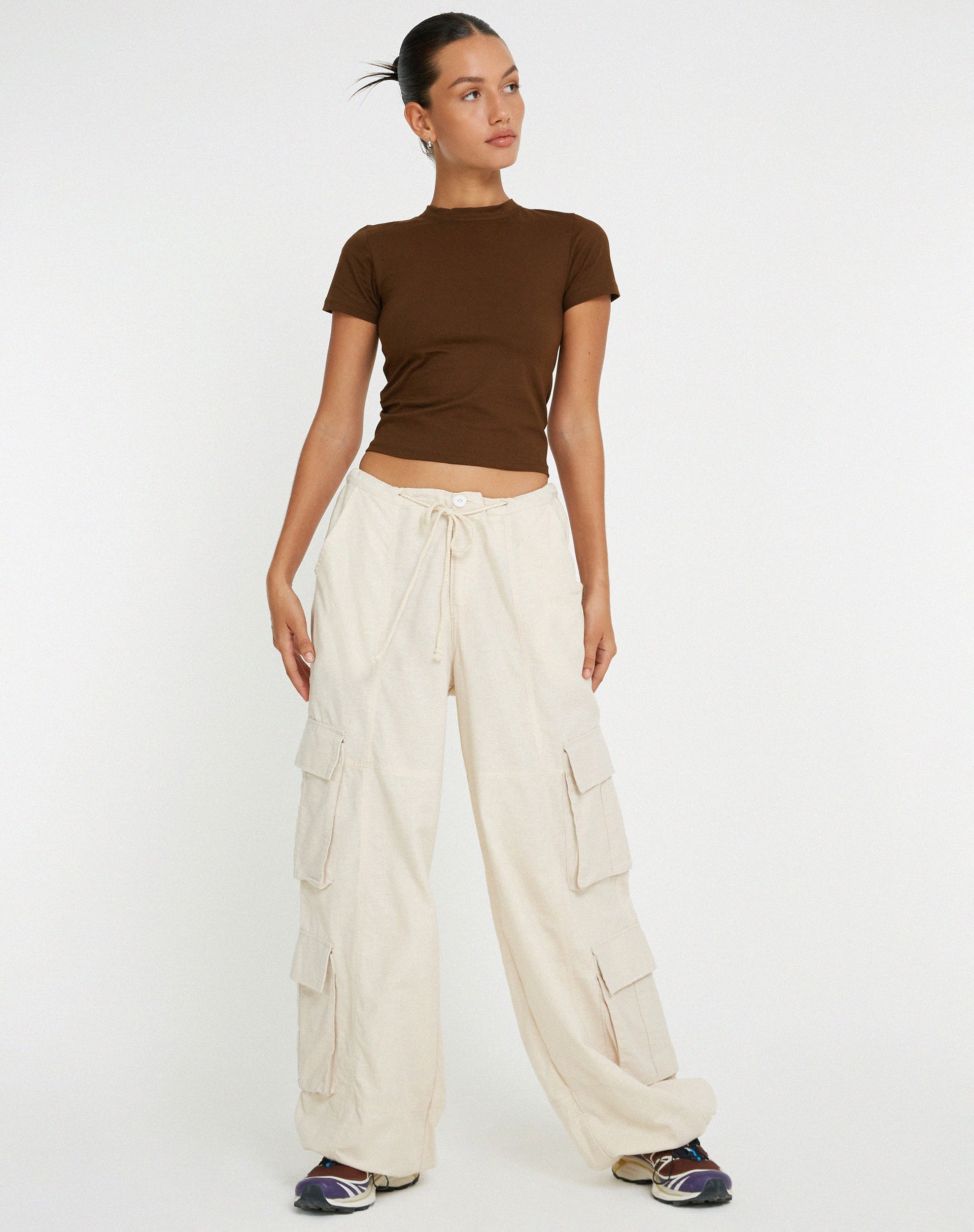 Abbildung von Surtie Crop Top in Cocoa