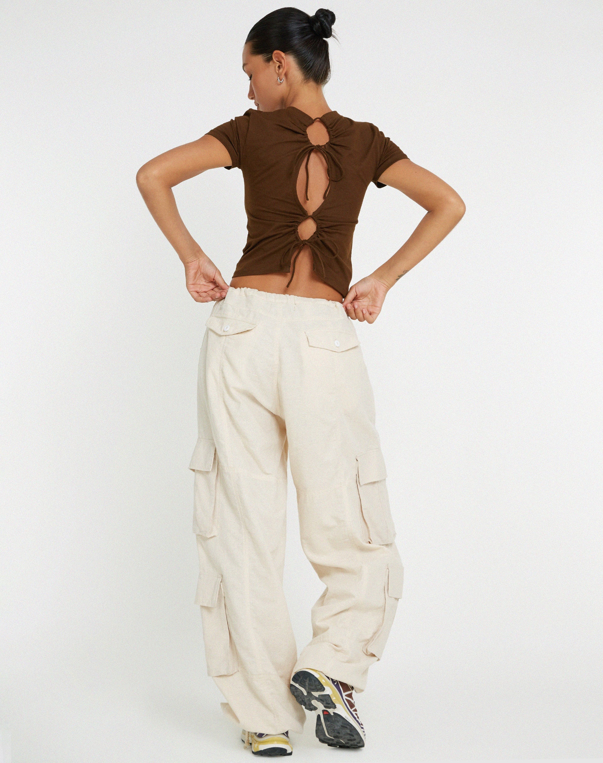 Abbildung von Surtie Crop Top in Cocoa