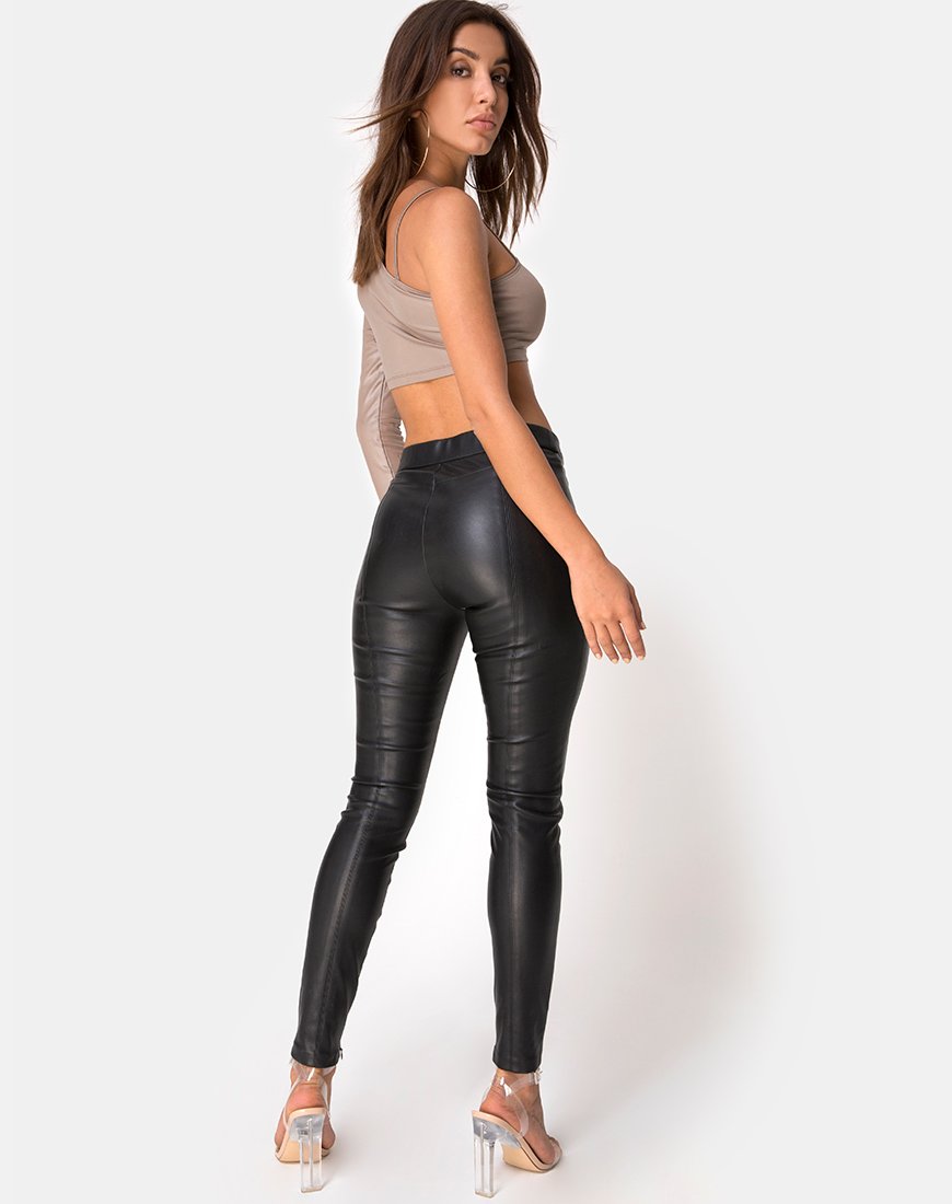 Bild von Rhi Top in Kakao Spandex