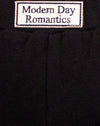 Schwarz Modern Day Romantics Label Embro