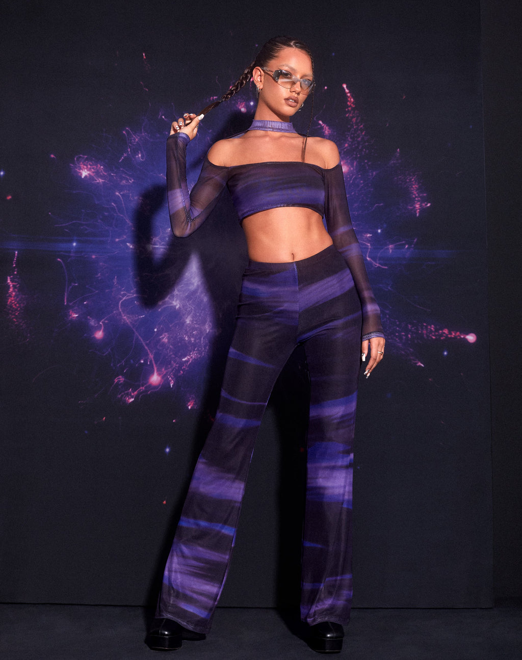 Herly Flare-Hose in Cosmic Melt