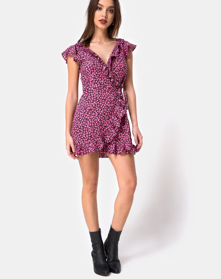 Bild von Rica Kleid in Ditsy Rose Pink