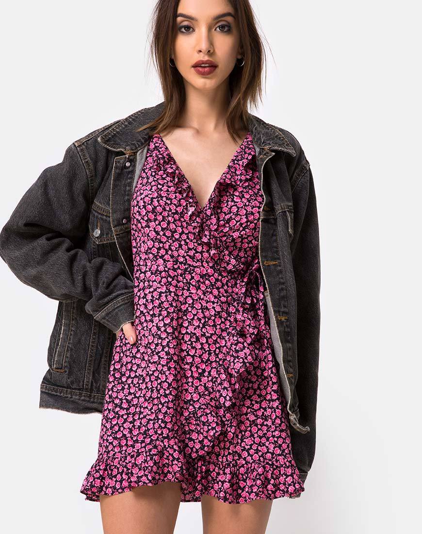 Rica Kleid in Zartrosa
