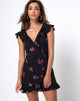 Bild von Rica Skaterkleid in Grunge Rose