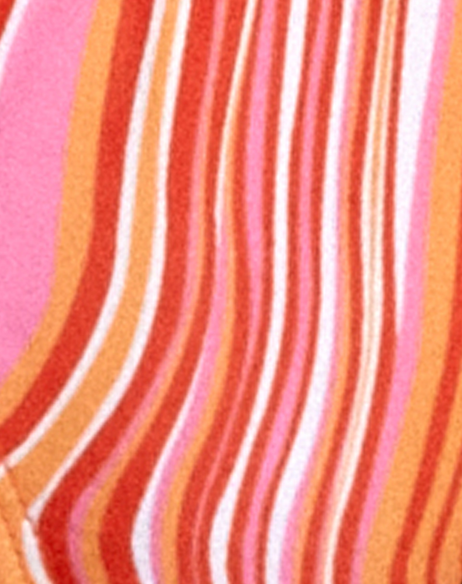 Bild von Farisa Bikiniunterteil in 70s Ripple Tangerine