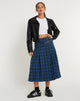 Bild von Rigifa Midirock in Tartans Blau Grau