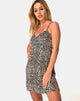 Image of Rilia Kleid in Rar Leopard Braun
