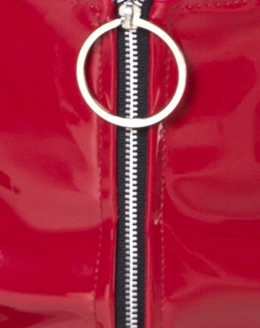 Bild von Ring Mini Rock in Pu Shiny Wine