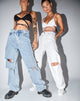 Bild von Rips Parallel Jean in White Wash