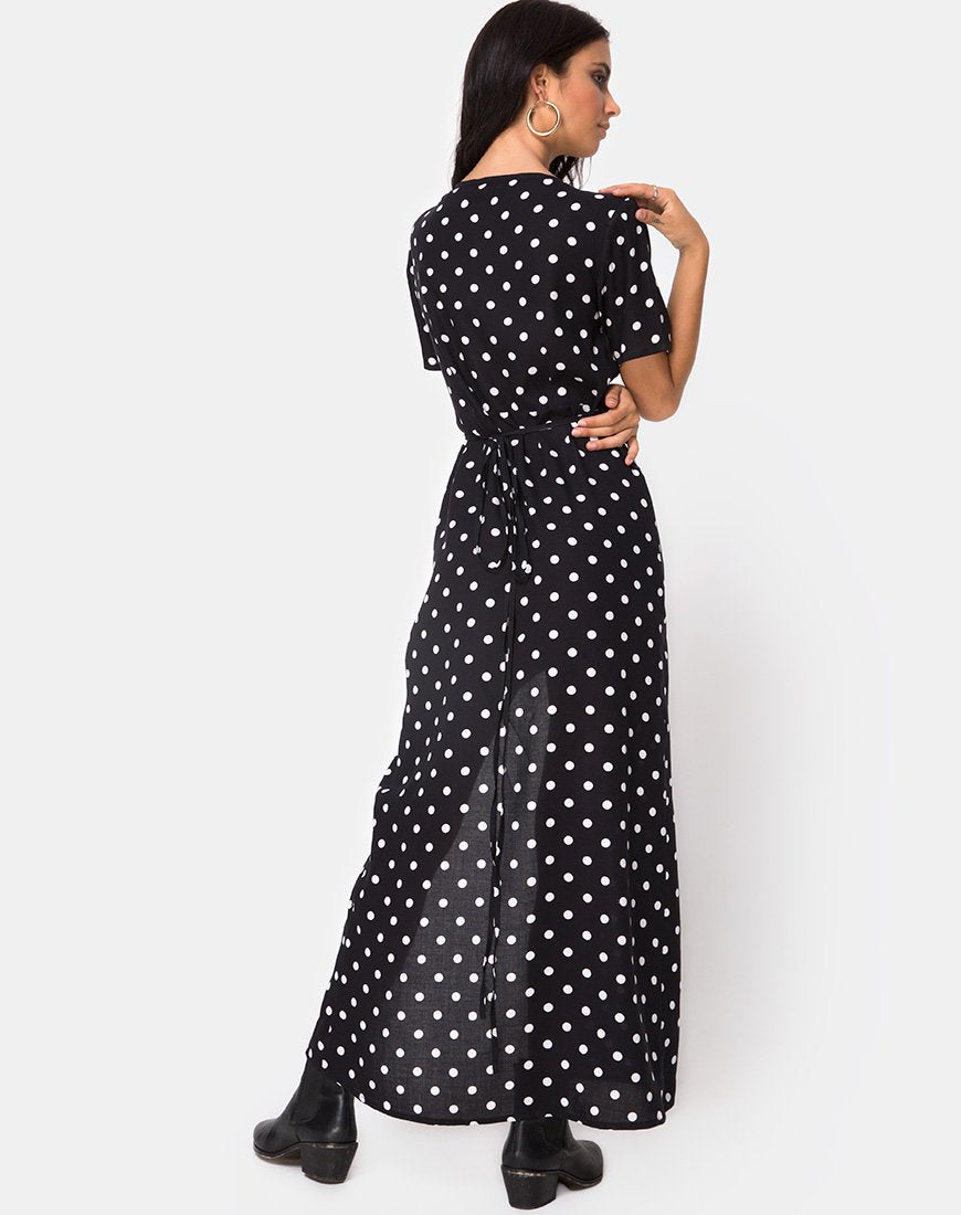 Image of Riva Kleid in Medium Polka S/W