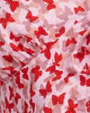  Schmetterling Pfirsich Rot