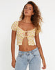 Bild von Rom Top in Daisy Chain Cream